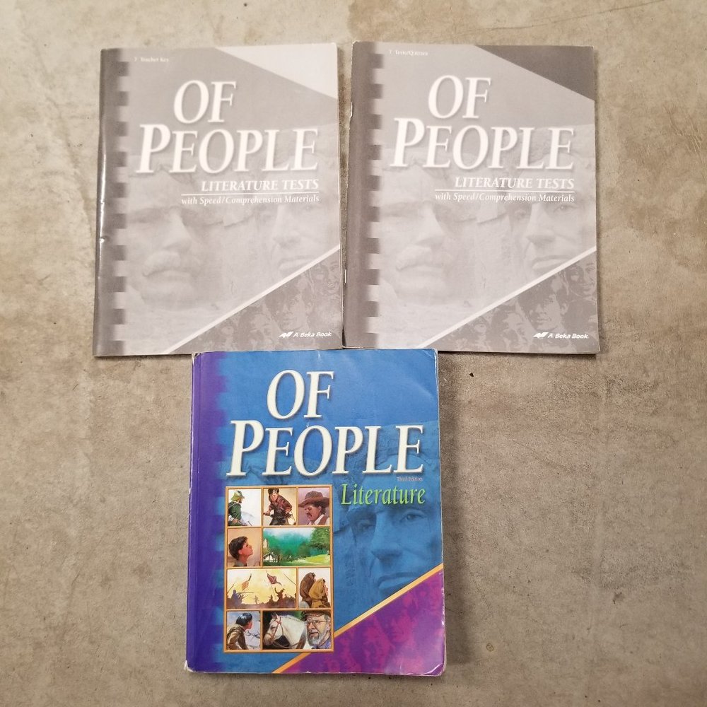 Abeka - Of People Literature set - Grade 7